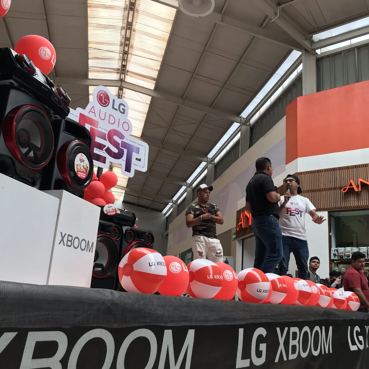 Activación experiencial LG Audio Fest Guatemala