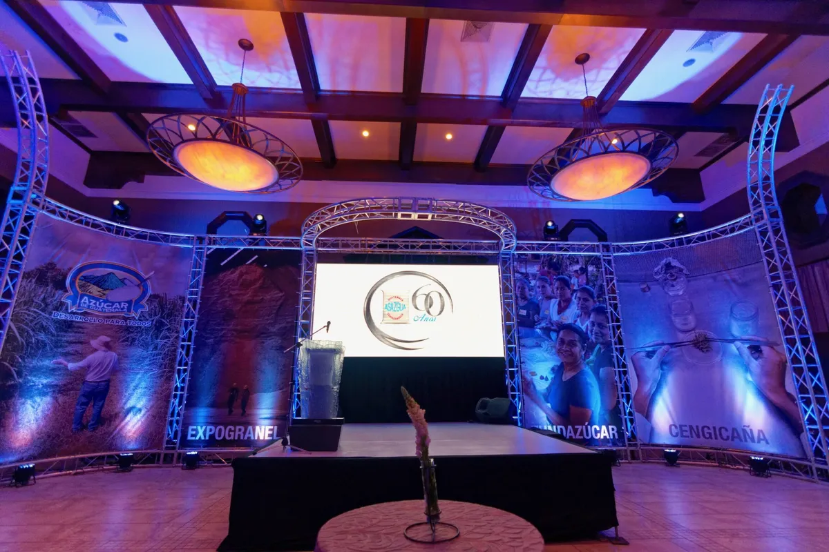 Producción de evento corporativo para Aniversario 60 Años de Asazgua