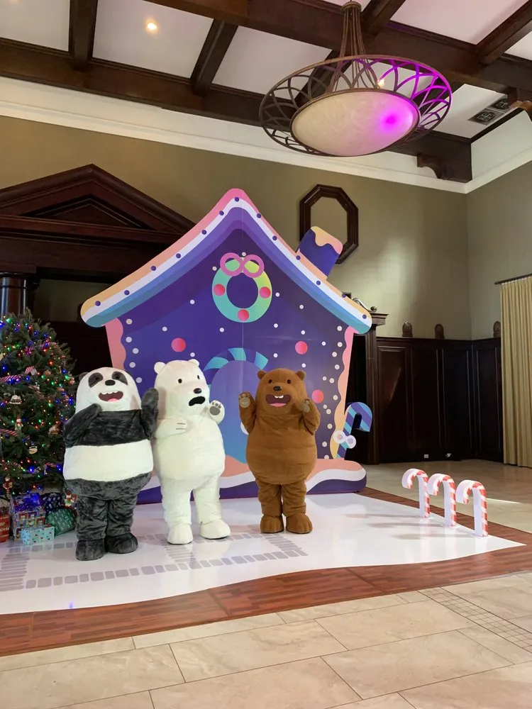 Stand fotográfico navideño para Cartoon Network Guatemala