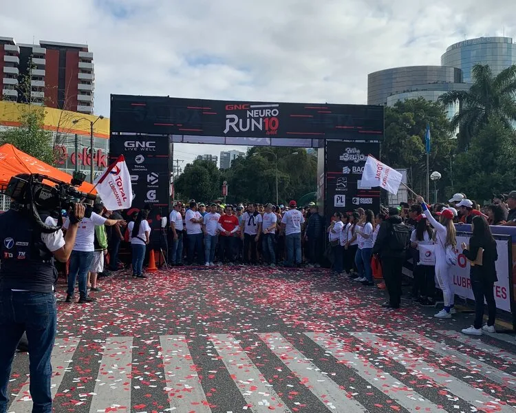 Producción de Carrera GNC NeuroRun Guatemala