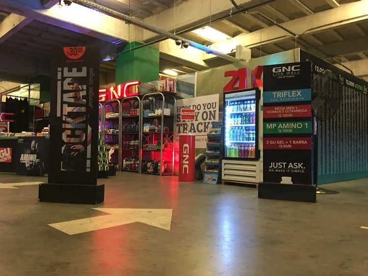 Stand GNC en Expo Carrera 21K Guatemala